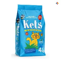 Areia sanitária gatos 4kg